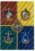 Conjunto Escolar Casas de Hogwarts - Harry Potter