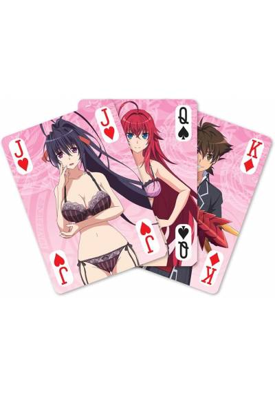 Juego de Cartas de Poker - Highschool DXD