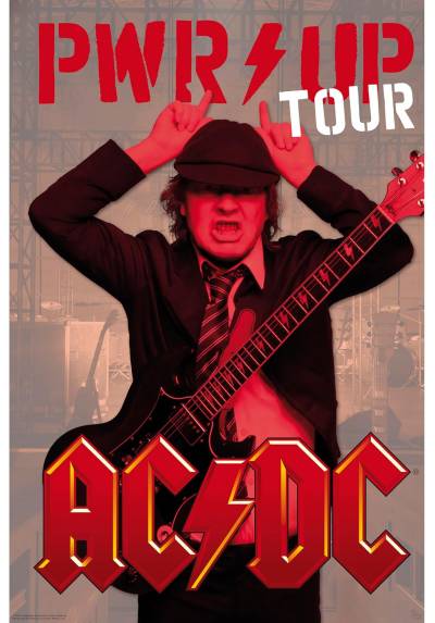 Poster PWR UP Tour - AC/DC (POSTER 61 x 91,5)