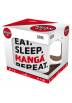 Taza Eat Sleep Anime Repeat - Asian Art