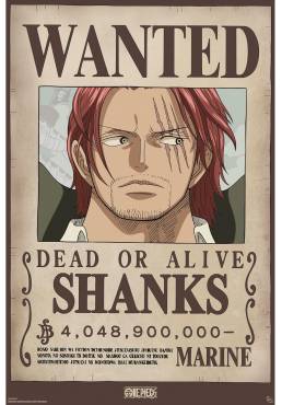 copy of Poster Wanted Shanks - One Piece (POSTER 52 x 38)