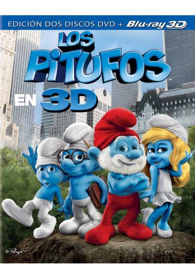 Los Pitufos (3D Blu-Ray + Dvd) (The Smurfs)