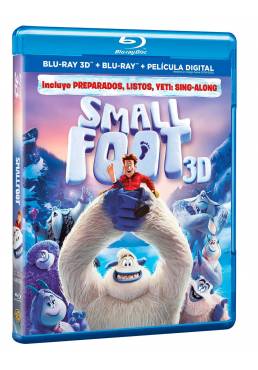 Smallfoot (Blu-ray 3D + Blu-ray + Pelicula Digital)