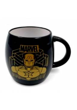 Taza Redondeada Capitan America - Marvel