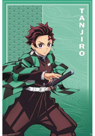 Poster Tanjiro - Demon Slayer (POSTER 61 x 91,5)