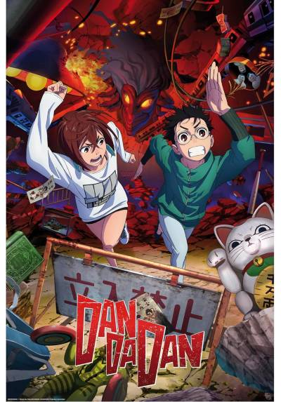 Poster Key art Momo & Okarun - Dandadan (POSTER 91,5 x 61)