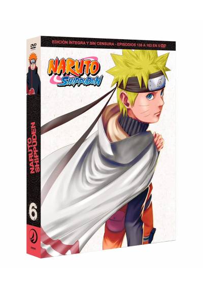 Naruto Shippuden Box 6 (Episodios 138 a 163)