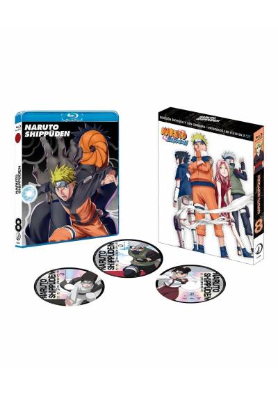Naruto Shippuden Box 8 (Episodios 190 a 215) (Blu-ray)