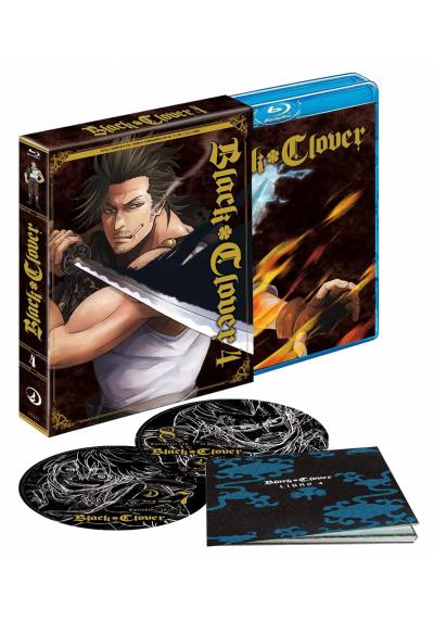 Black Clover Box 4 (Episodios 40 a 51) Saga Completa del Templo Submarino (Blu-ray)