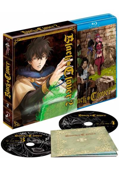 Black Clover Box 2 (Episodios 14 a 27) Saga Completa de la Mazmorra y el ataque a la capital  (Blu-ray)