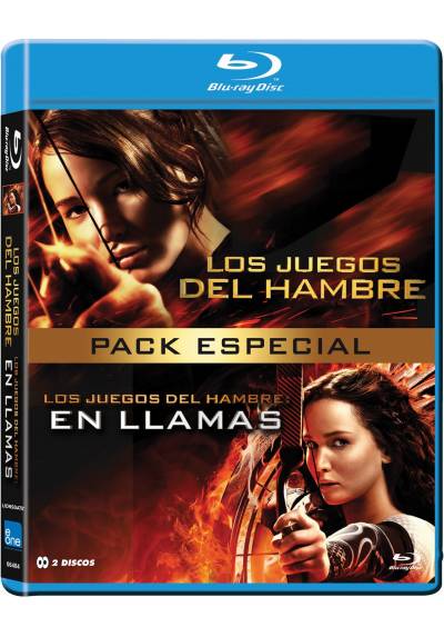 Pack Los Juegos Del Hambre 1 + 2 (Blu-ray)