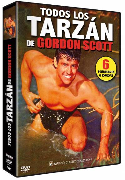 Todos Los Tarzan De Gordon Scott (6 Discos)