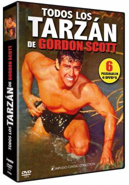 Todos Los Tarzan De Gordon Scott (6 Discos)
