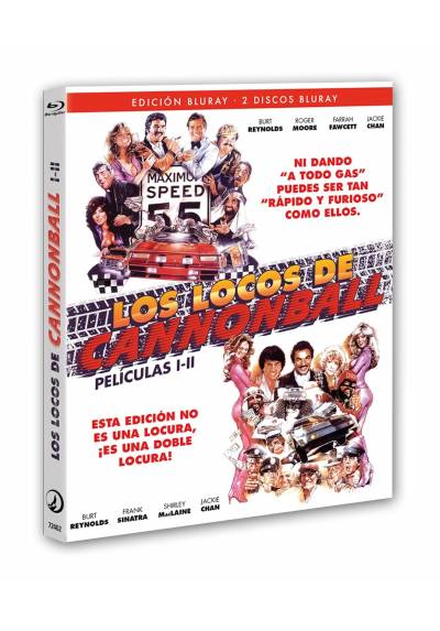 Pack Los Locos De Cannon Ball I y II (Blu-ray) (The Cannonball Run)