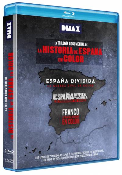 Pack La trilogia de la Historia de España en color (Blu-ray)