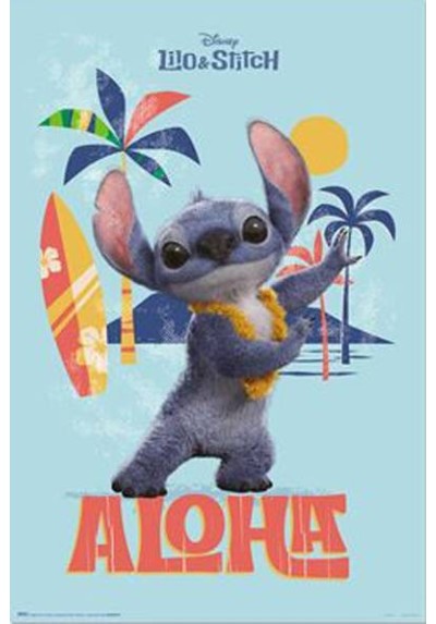 Poster Aloha Stitch Live Action - Lilo & Stitch (POSTER 61 x 91,5)