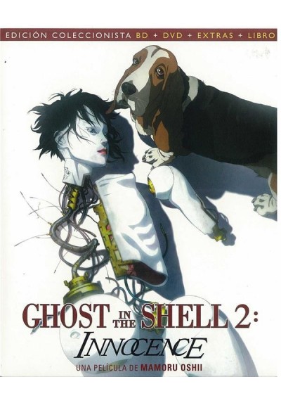 Ghost In The Shell 2 - Innocence (Blu-Ray + Dvd + Extras + Libro)