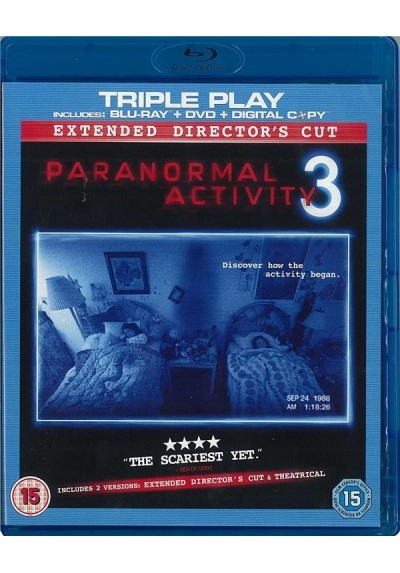 Paranormal Activity 3 (Blu-Ray + Dvd)