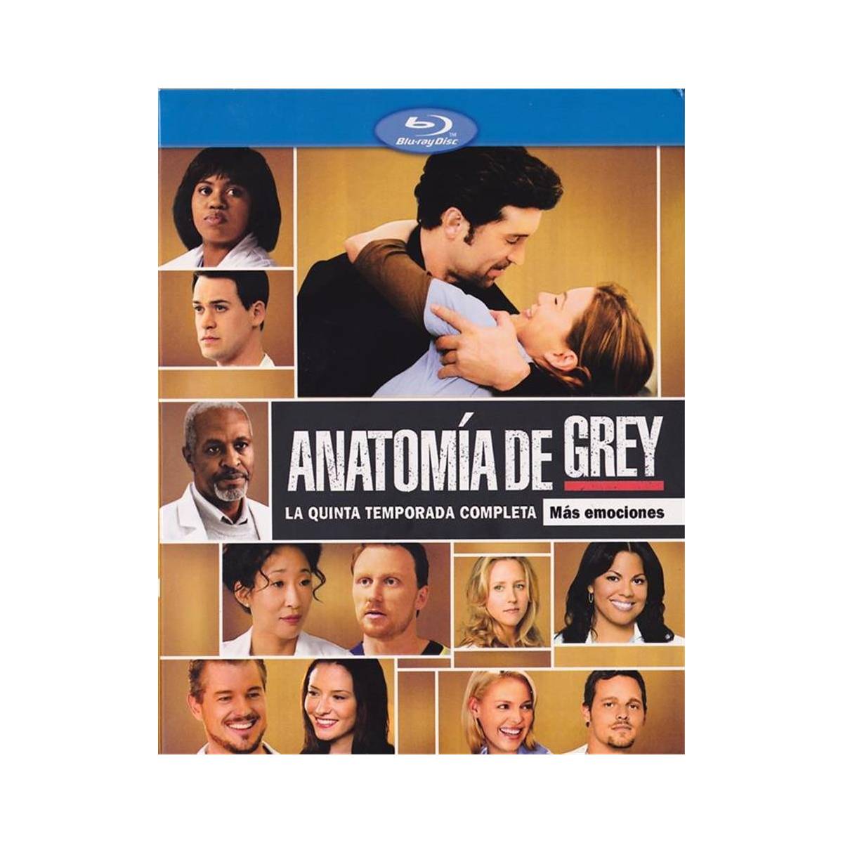 Anatomia De Grey Quinta Temporada Blu Ray