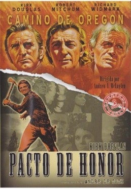 Cine Western - Kirk Douglas - Camino De Oregon y Pacto De Honor