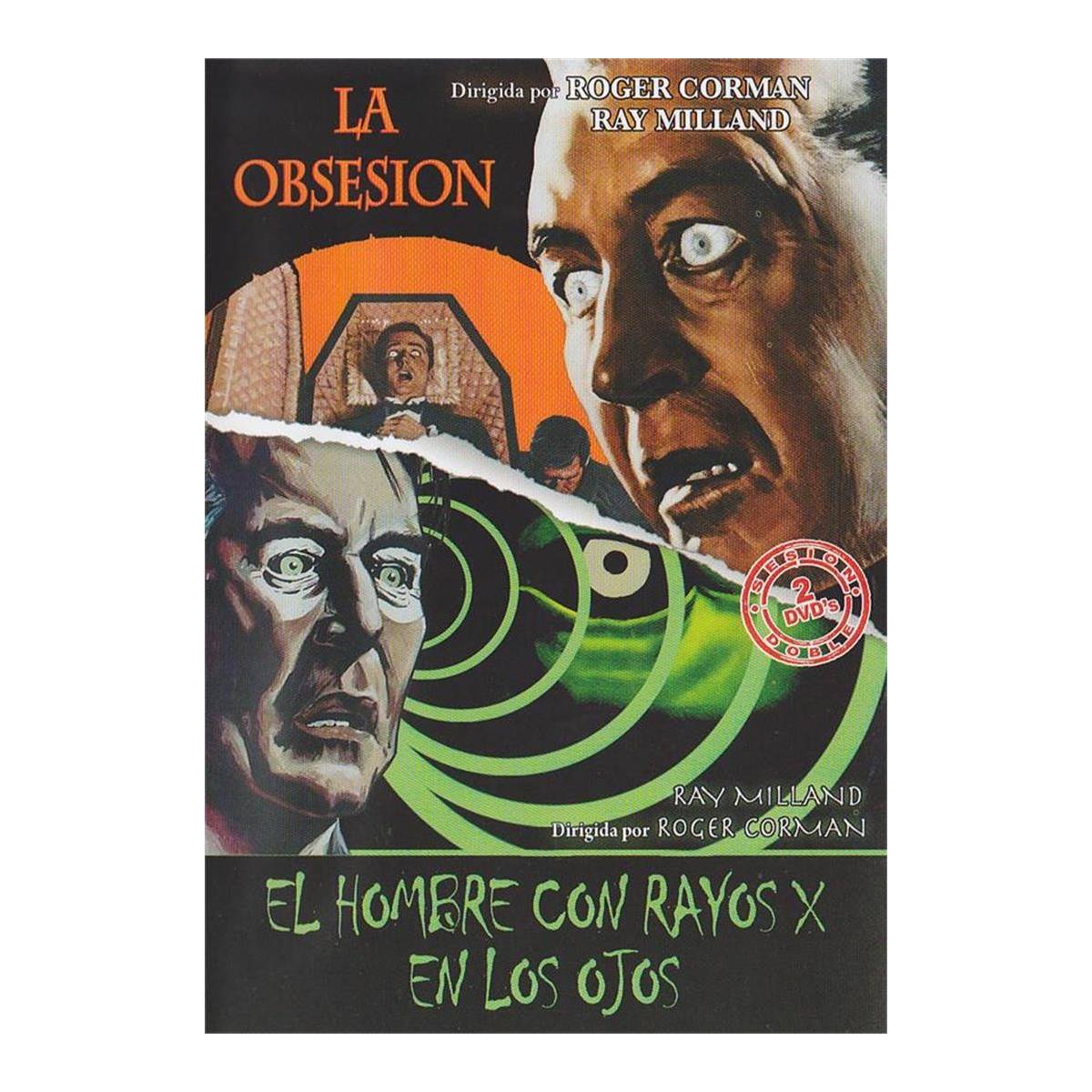 Cine Terror - Roger Corman - La Obsesion y El Hombre Con Rayos X En Los Ojos