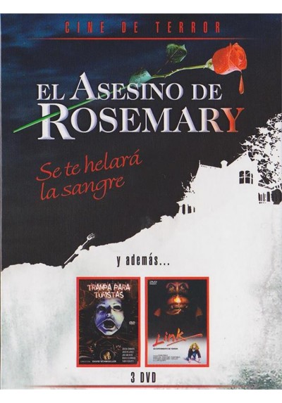 Cine De Terror - El Asesino De Rosemary / Trampa Para Turistas / Link