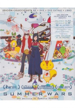 Summer Wars (Blu-Ray + Dvd + Libro)