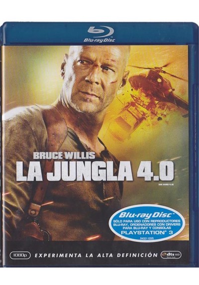 La Jungla 4.0 (Blu-Ray)(Live Free Or Die Hard)