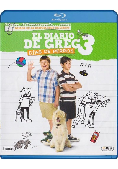 El Diario De Greg 3 : Dias De Perros (Blu-Ray) (Diary Of A Wimpy Kid: Dog Days)