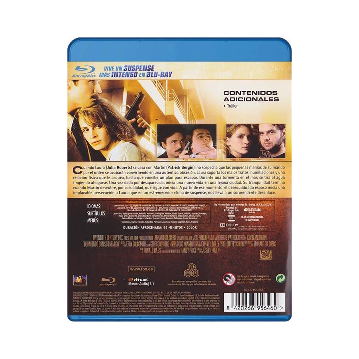 Durmiendo Con Su Enemigo (Blu-Ray) (Sleeping With The Enemy)