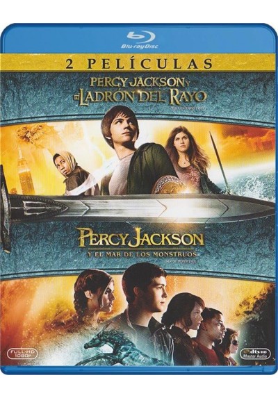 Percy Jackson Y El Ladron Del Rayo / Percy Jackson Y El Mar De Los Monstruos (Blu-Ray)