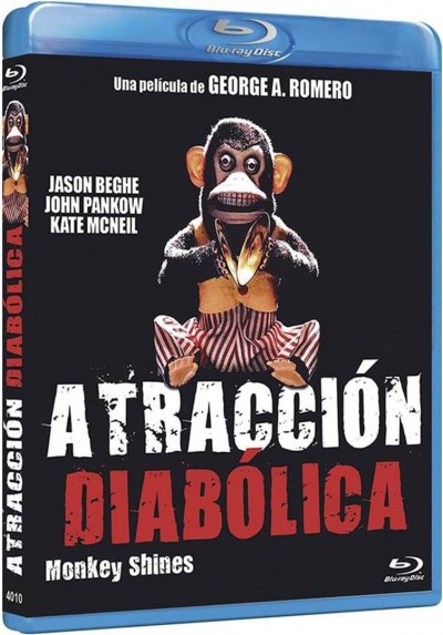 Atraccion Diabolica (Blu-Ray) (Monkey Shines)