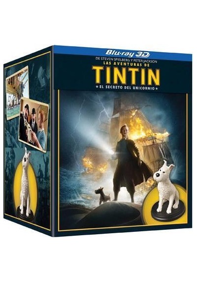 Las Aventuras De Tintin : El Secreto Del Unicornio (Blu-Ray) (Ed. Especial + Figuras)