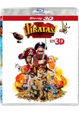 Piratas! (Animacion) (The Pirates! In An Adventure With Scientists!) (Blu-Ray 3D)