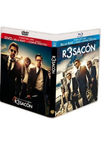 Resacon 3 (Blu-Ray + Dvd + Copia Digital) (The Hangover Part III)