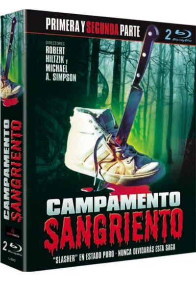 Pack Campamento Sangriento - Parte 1 y 2 (Sleepaway Camp) (Blu-ray)