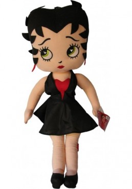 Betty Boop con Vestido Negro - 70 cms.