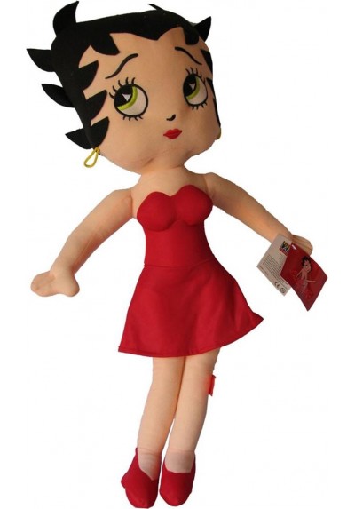 Betty Boop con Vestido Rojo - 70 cms.