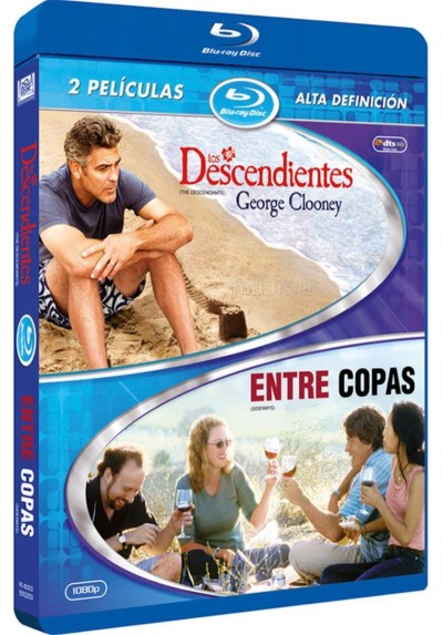 Pack Los Descendientes / Entre Copas (Blu-Ray)