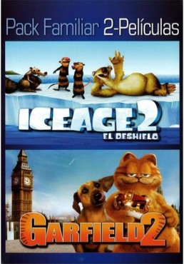 Pack Ice Age 2 + Garfield 2