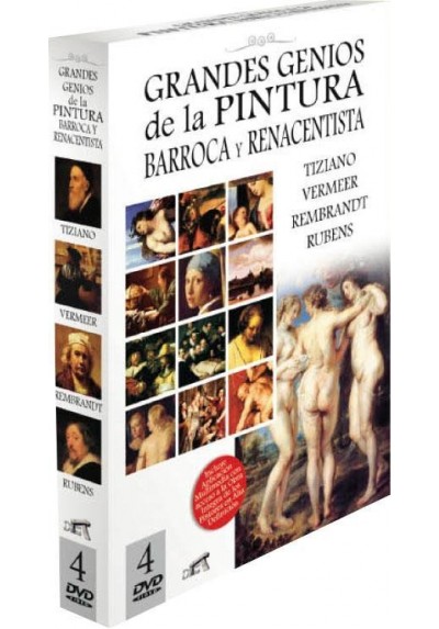 Pack Grandes Genios de la Pintura Barroca y Renacentista