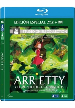Arrietty Y El Mundo De Los Diminutos (Blu-Ray + Dvd) (Karigurashi No Arrietty - Yukashita No Kobito-Tachi)