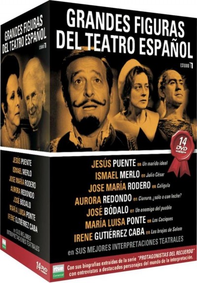 Pack Grandes Figuras del Teatro Español