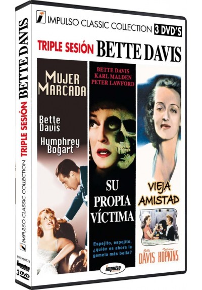 Triple Sesion Bette Davis (Dvd-R)