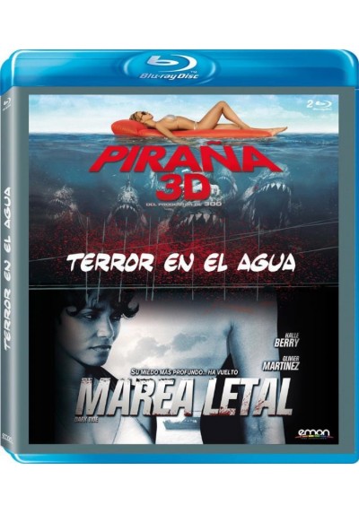 Terror En El Agua : Piraña 3d / Marea Letal (Blu-Ray)