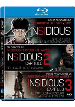 Pack Insidious - Trilogia (Blu-Ray)