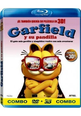 Garfield Y Su Pandilla (Blu-Ray 3d + Dvd)