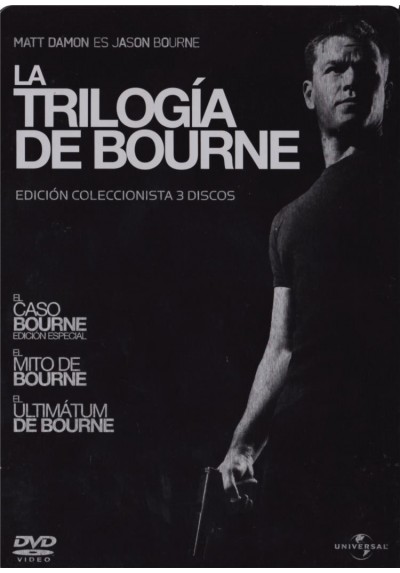 Pack Bourne - La Trilogia (Ed. Limitada - Metalica)