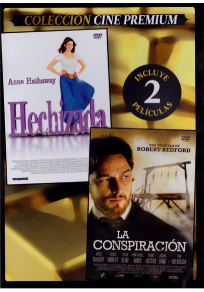 Hechizada (Ella Enchanted) + La Conspiración (2010) (The Conspirator) (Estuche Slim)