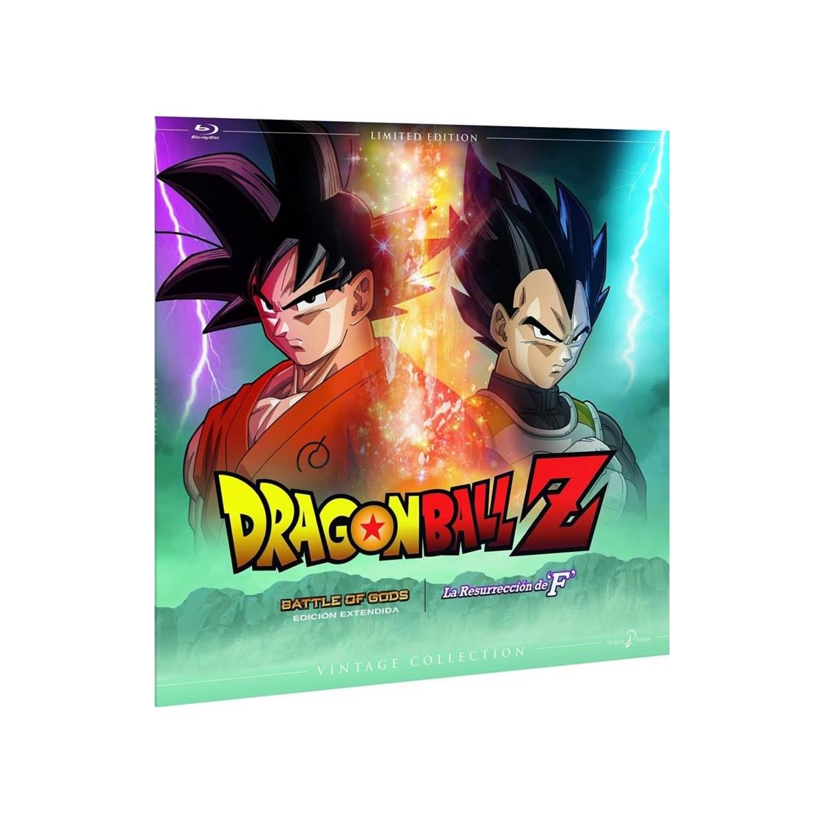 Pack Dragon Ball Z : La Batalla De Los Dioses / La Resurrección De F. -  Colección Vintage (Ed. Vinilo) (Blu-Ray)